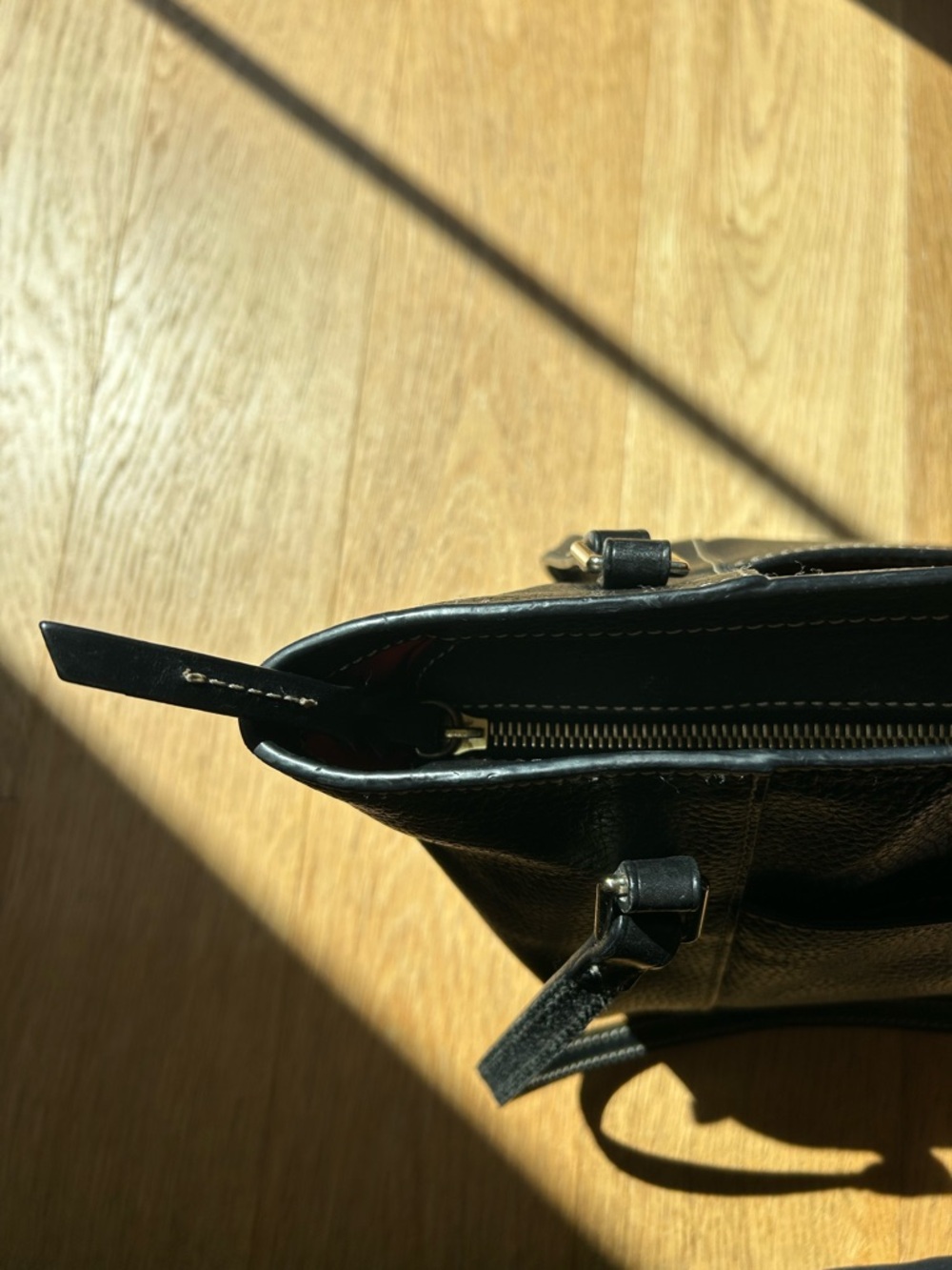 Dooney & Burke Pebble Grain Lexington Tote Bag - Picture 7 of 7